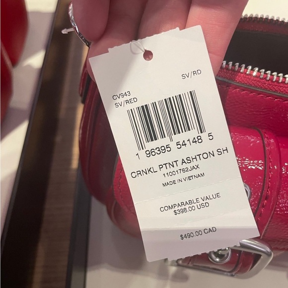 NWT！COACH Ashton Baguette Shoulder Crossbody Bag（COACH CV943） - Picture 4 of 12